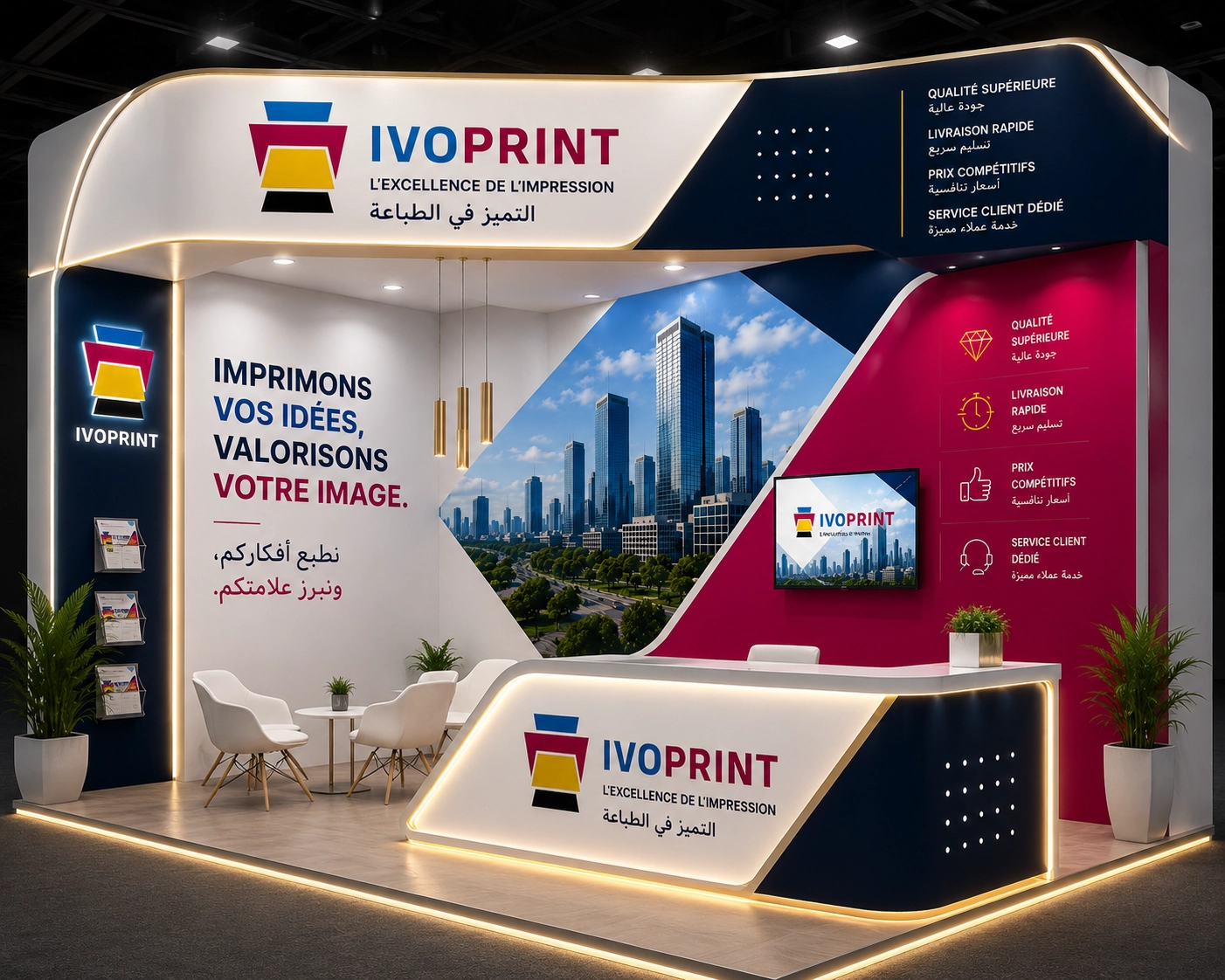 stand d'exposition