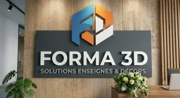 Panneau 3D forex